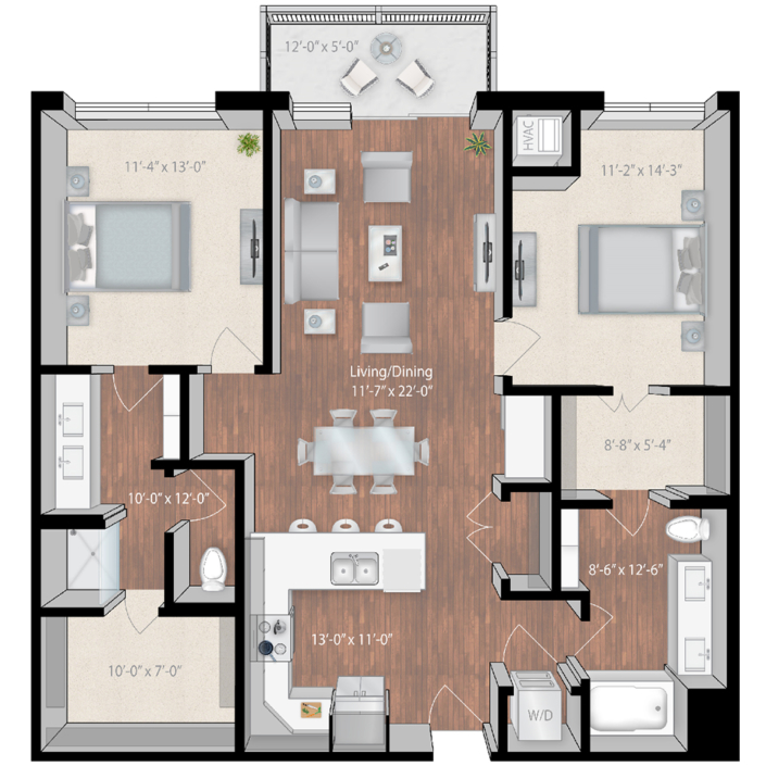 Floor Plans - Aria